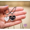 Кулон парный для влюбленных "I love you. Forever". Цена за 1 пару